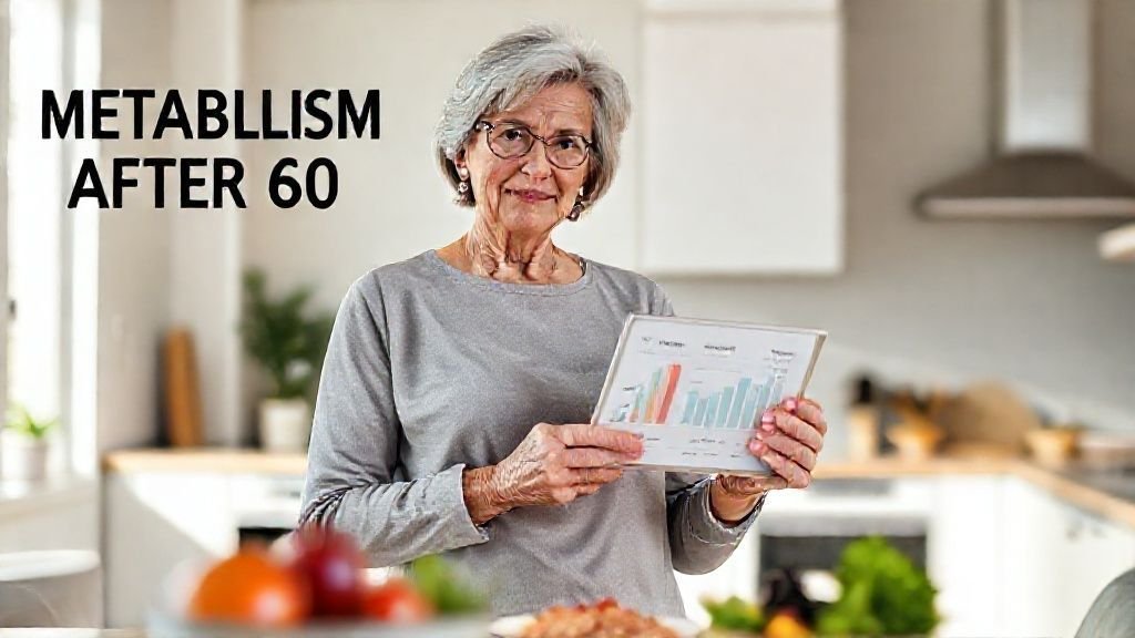 A senior woman looking thoughtful, representing the changes in metabolism after 60.